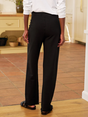 Catherine Long Sweatpant in Black