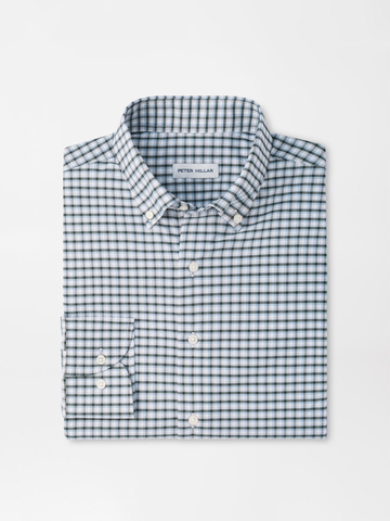 Charles Performance Twill Sport Shirt in Pine Brook