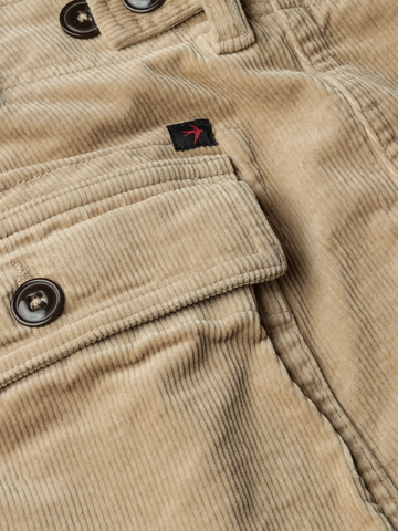 Cord Supply Short 7.5” in Buff Khaki