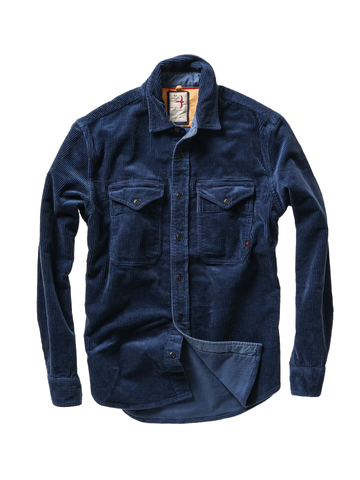 Cord Workshirt in Admiral Blue