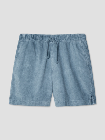 Corduroy Easy Short in Union Blue