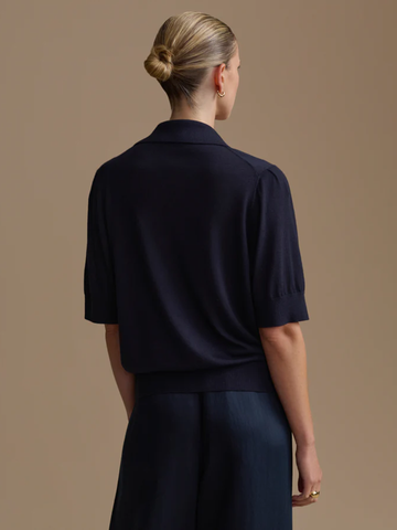 Courtney Top in Dark Navy