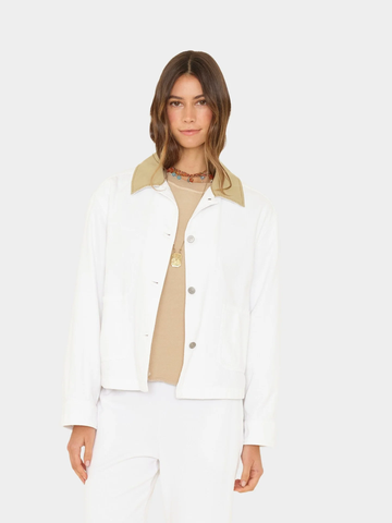 Cove Jacket in White