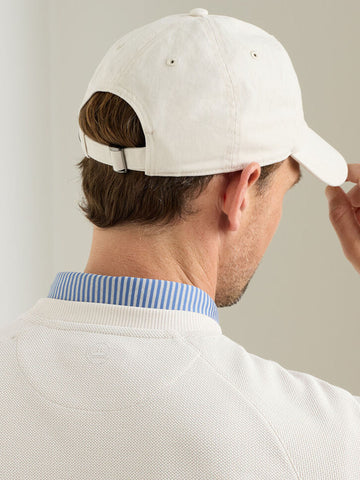 Cradle Pique Performance Crewneck in Almond