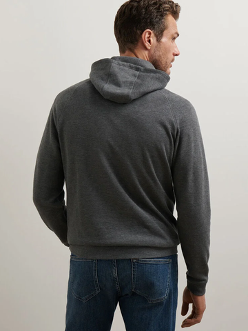 Crown Comfort Knit Hoodie in Charcoal