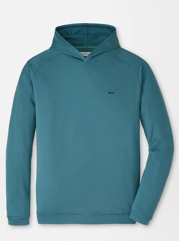 Custom Cape Pine Sugar Stripe Performance Hoodie in Sport Navy