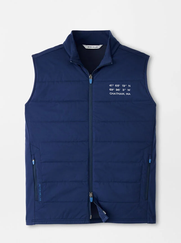 Custom Chatham Coordinates Fuse Hybrid Vest in Navy