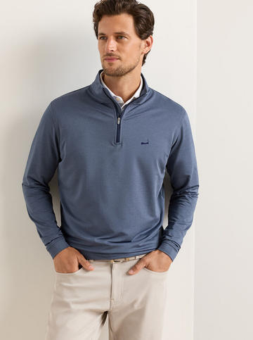 Custom Cape Perth Quarter-Zip in Navy