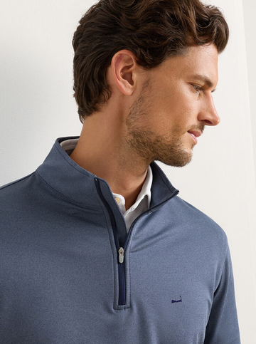 Custom Cape Perth Quarter-Zip in Navy