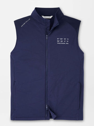 Chatham Coordinates Fuse Hybrid Vest in Navy