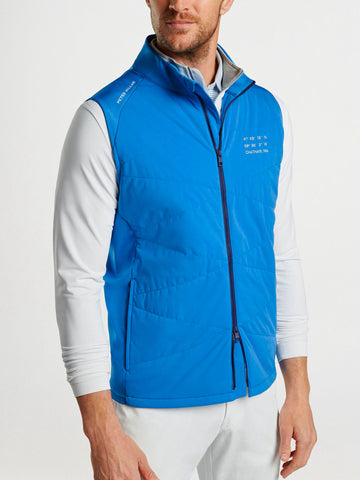 Custom Chatham Coordinates Fuse Hybrid Vest in Sailor Blue
