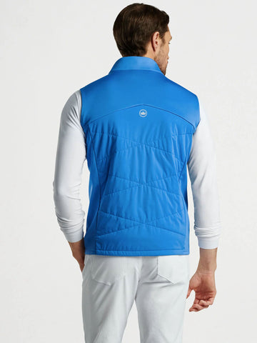 Custom Chatham Coordinates Fuse Hybrid Vest in Sailor Blue
