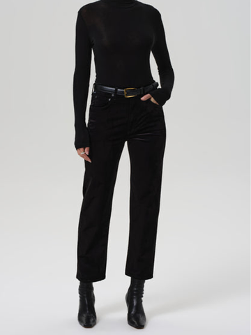 Delfina Velvet in Black