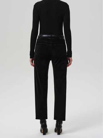 Delfina Velvet in Black