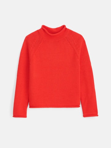Eastport Rollneck in Roma Tomato