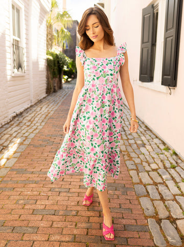Highland Dress in Rosebud in Pink