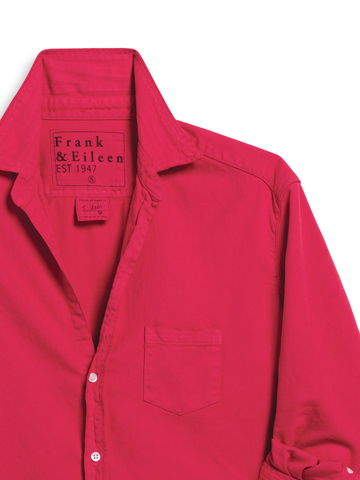 Eileen Button Up in Cherry