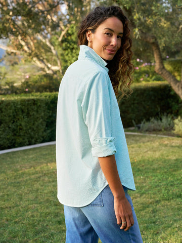 Eileen in Green Stripe