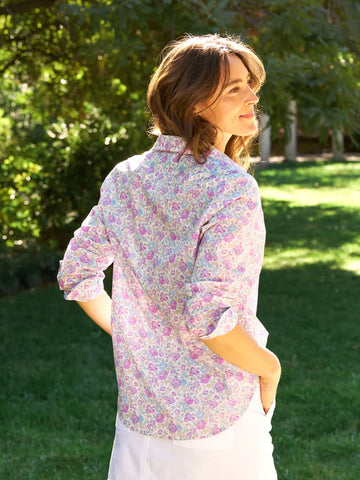 Eileen in Blue & Pink Liberty Floral