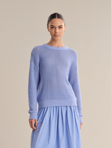 Evangeline Crew in Blue Heron