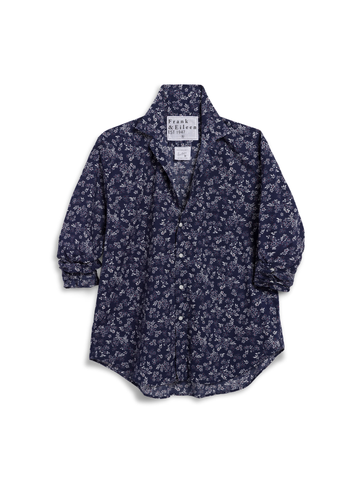 Eileen in Red Navy White Floral