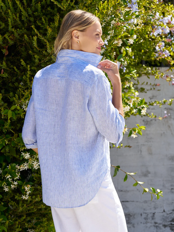 Eileen Shirt in Thin Stripe