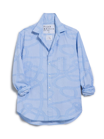 Eileen Button-Up in Light Blue Rope
