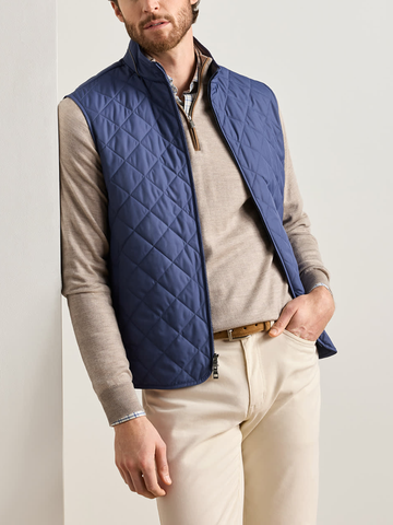 Essex Vest in Crown Blue