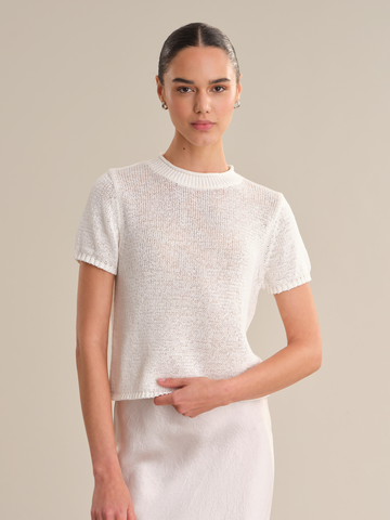 Faye Sweater in Chalk