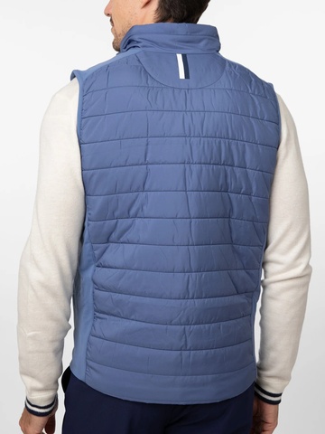 Fulton Performance Vest in Coastal Blue
