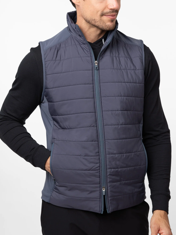 Fulton Performance Vest in Postgame Grey