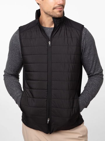 Fulton Performance Vest in Black