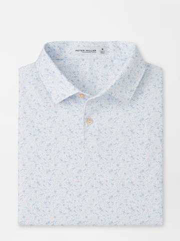 Featherweight Land Of The Free Performance Polo in White
