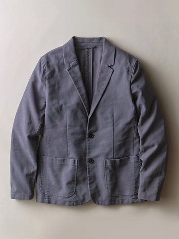 Flex Terry Blazer Jacket in Deep Navy