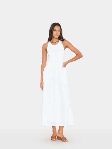 Flynn Dress in White