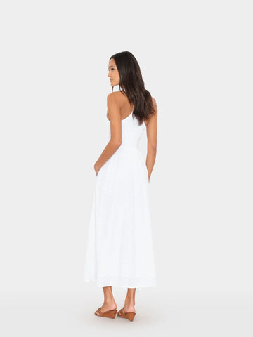 Flynn Dress in White
