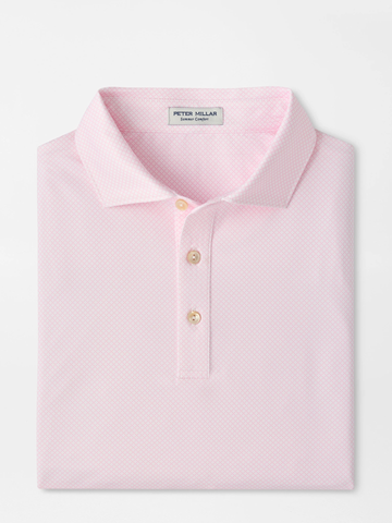 Fulton Performance Jersey Polo in White