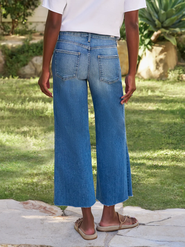 Galway Wide-Leg Jean in 2002 Mid Wash Blue