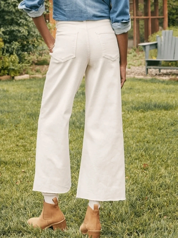 Galway Wide-Leg Jean in Natural