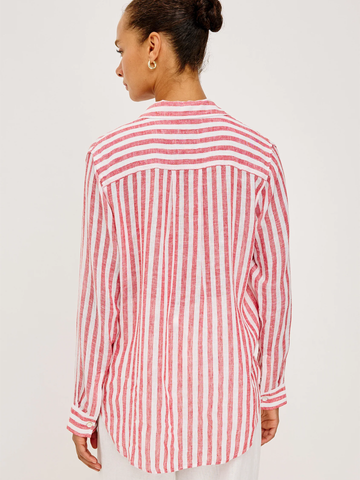 Giada Shirt Top in Ravello Stripe
