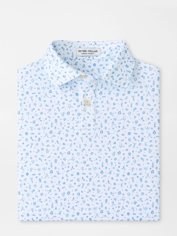 Goalie Youth Performance Jersey Polo in White