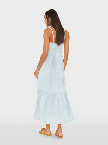 Greta Dress in Air Blue