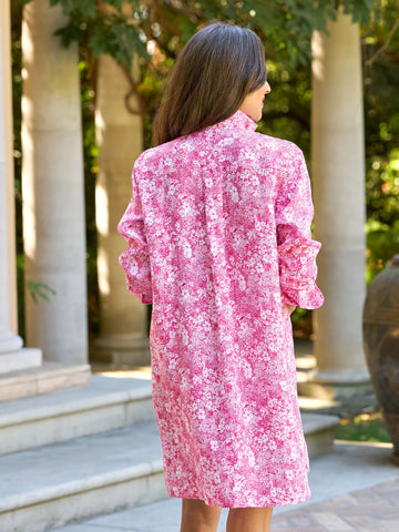 Hunter Dress in Pink Floral