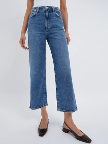 Harper Crop Jean in Moor