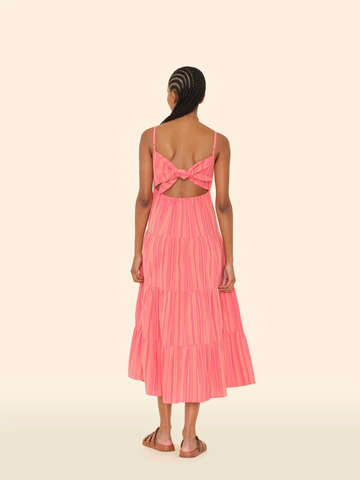 Hazel Dress in Sunset Rose