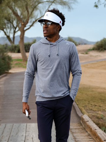 Hesi Hoodie in Heather Steel Grey