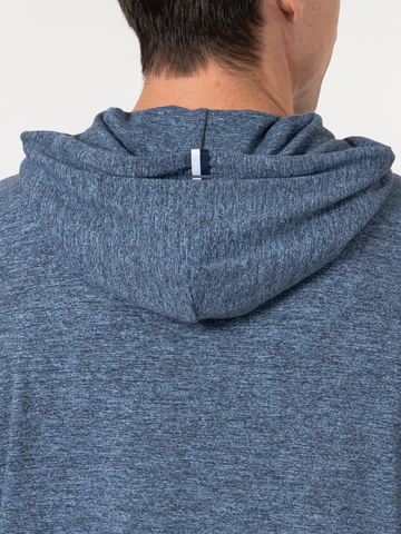 Hesi Hoodie in Heather Zone Blue