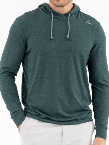 Hesi Performance Hoodie in Ponderosa Green/Willow Green