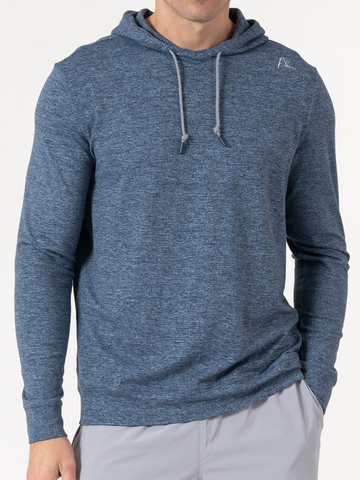 Hesi Performance Hoodie in Zone Blue/Fleet Navy