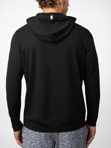 Hesi Performance Hoodie in Midnight Black